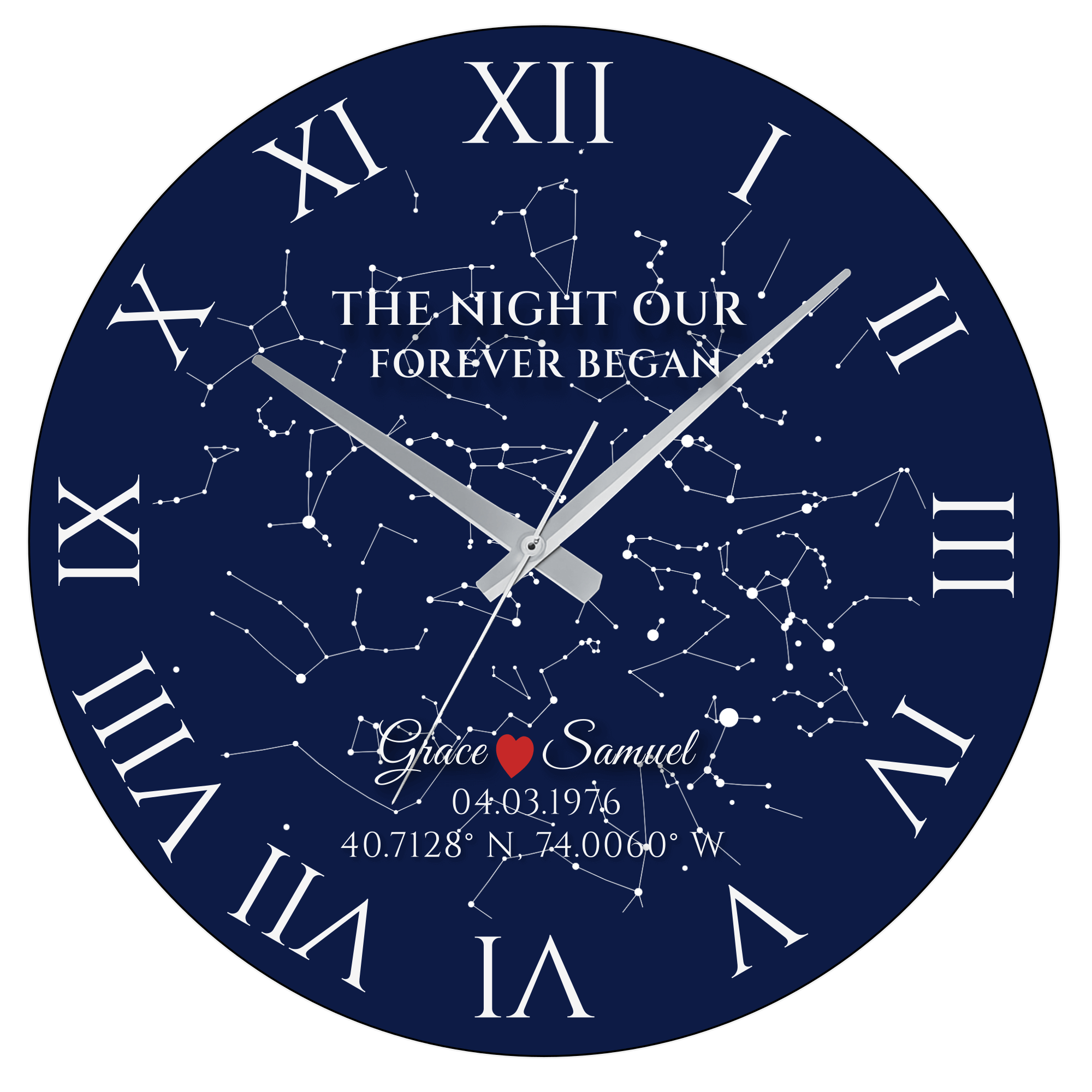 Personalized Glass Wedding Sign - Elegant Tempered Glass Design, Unique Gift for Couples showcasing the couple's names and wedding date.